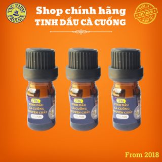 Tinh dầu cà cuống đực tự nhiên  thơm cay nồng nàn -  Chai lấy giọt tiêu chuẩn 5mL.
