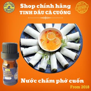 Tinh dầu cà cuống đực tự nhiên  thơm cay nồng nàn -  Chai lấy giọt tiêu chuẩn 5mL.