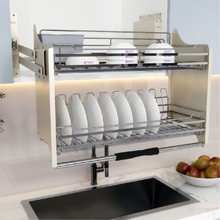 GIÁ NÂNG HẠ OVAN - INOX