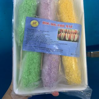 Hotdog phô mai nhiều màu sắc NT (6 que / 500g / Gói) giá sỉ