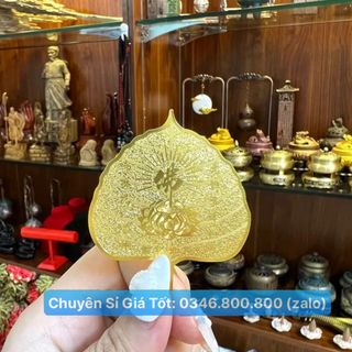Lá bồ đề Đức Phật mạ vàng giá sỉ - giá bán buôn giá sỉ