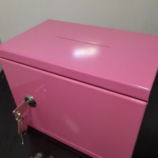 Tủ sắt ống heo mini ngang để tiền tiết kiệm cho cả gia đình