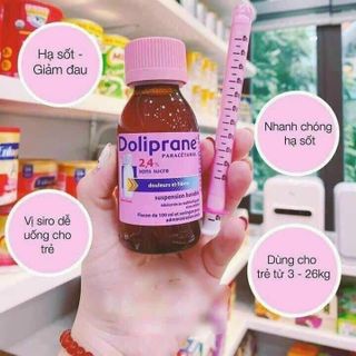SIRO HẠ SỐT DOLIPRANE 2.4%