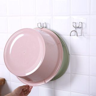 Móc Dán Tường Inox Treo Thau Chậu