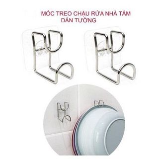 Móc Dán Tường Inox Treo Thau Chậu