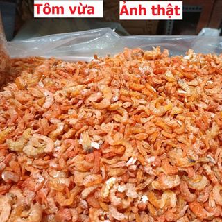 100g Tôm khô không đầu, bóc vỏ, ngon mềm, ngọt nước, dai, không tanh, hàng cao cấp loại 1 - CTB709
