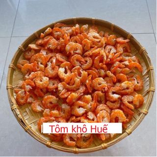 100g Tôm khô không đầu, bóc vỏ, ngon mềm, ngọt nước, dai, không tanh, hàng cao cấp loại 1 - CTB709
