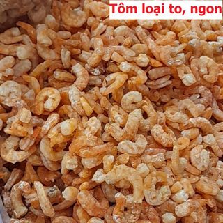 100g Tôm khô không đầu, bóc vỏ, ngon mềm, ngọt nước, dai, không tanh, hàng cao cấp loại 1 - CTB709