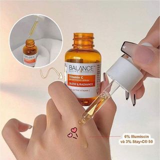 Serum Vitamin C Ba lance ,Tinh Chất Cấp Nước, Dưỡng Ẩm, Mờ Thâm ít gây kích ứng cho da, nhẹ dịu. Phù hợp với mọi loại da, đặc biệt những người cần chữa thâm sau mụn giá sỉ