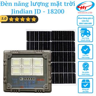 Đèn 200W JD – 18200 | Đèn năng lượng mặt trời Jindian JD-18200 | Solar light 200W giá sỉ