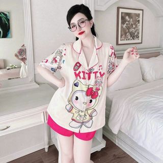 set pijama đùi latin