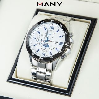 Đồng Hồ Nam Cafuer 277 Mặt Trăng Huyền Ảo, chống Nước MANY