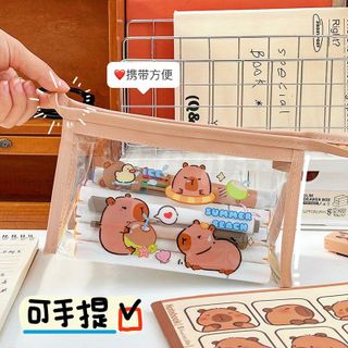 TÚI BÚT TAM GIÁC CAPYBARA