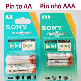 VỈ 2 PIN SẠC SONY 2A
