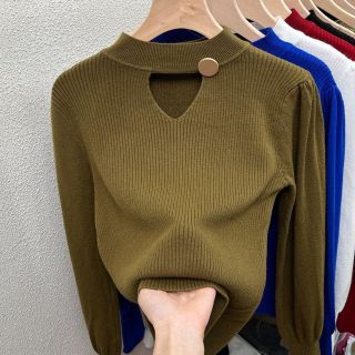 Áo len cổ lọ  thiết kế thời trang nữ chất len xịn Quảng Châu loại 1