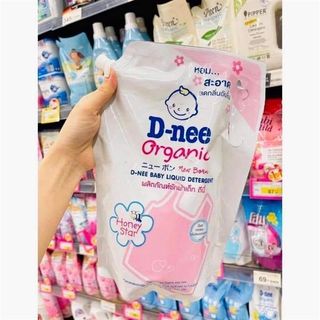 Nước Giặt Dnee Túi Màu Xanh Lá/ Hồng/ Tím/ Xanh Dương 1400ml Thái Lan Chính Hãng (Thùng 6 Túi)