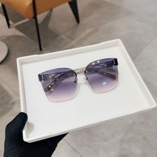 Mắt kính khoan k viền nữ bánh bèo