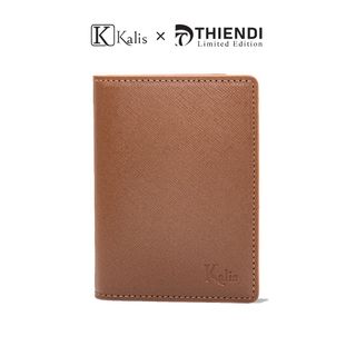 Ví Nam Nhỏ Gọn Đẹp Mini Cao Cấp Hàng Hiệu Kalis x Thiendi WCSM02 Ví Da Đứng Nam Mini Nhỏ Gọn Đẹp Nhiều Ngăn Để Đựng Thẻ