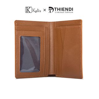 Ví Nam Nhỏ Gọn Đẹp Mini Cao Cấp Hàng Hiệu Kalis x Thiendi WCSM02 Ví Da Đứng Nam Mini Nhỏ Gọn Đẹp Nhiều Ngăn Để Đựng Thẻ