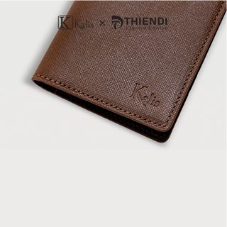 Ví Nam Nhỏ Gọn Đẹp Mini Cao Cấp Hàng Hiệu Kalis x Thiendi WCSM02 Ví Da Đứng Nam Mini Nhỏ Gọn Đẹp Nhiều Ngăn Để Đựng Thẻ