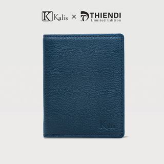 Ví Da Nam Nhỏ Gọn Cao Cấp Hàng Hiệu Kalis x Thiendi WCMD04 Ví Da Đứng Nam Mini Nhỏ Gọn Đẹp Nhiều Ngăn Để Đựng Thẻ ATM