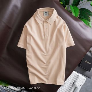 Mã Áo Polo Trơn Cotton Poly