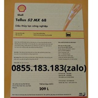Dầu thuỷ lực gốc khoáng Shell Tellus S2 MX 100 ứng dụng ngành công nghiệp giá sỉ