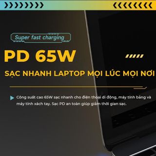 Dây cáp sạc nhanh 4 trong 1 chuẩn 65w, siêu bền sạc nhanh, sạc cho macbook, smartphone, laptop