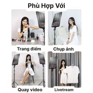 Đèn Led Chữ Nhật Hỗ Trợ Studio Chụp Ảnh Livetream M777