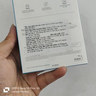 CÁP SẠC TYPE-C ANKER CHÍNH HÀNG