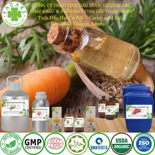 Tinh Dầu Hạt Cà Rốt Carrot seed essential oil - 50ml