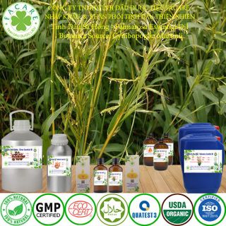 Tinh dầu Sả hoa hồng Palmarosa essential oil giúp đuổi muỗi, khử mùi, làm thơm phòng - 100ml
