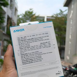 CỦ SẠC ANKER 323 1C1A - 33W CHÍNH HÃNG