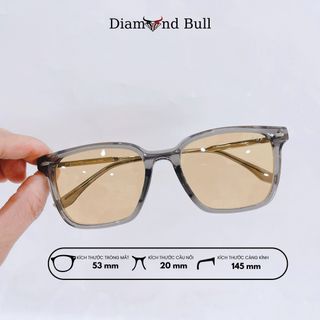 Mắt Kính Râm Mát Nam Nữ Thời Trang Diamond Bull Store Dáng Vuông Gọng Nhựa Mắt Râm Chống Tia UV N2207 giá sỉ - giá bán buôn