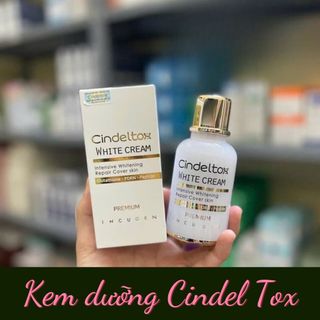 Kem dưỡng trắng Cindel Tox White Cream 50ml Hàn Quốc giá sỉ