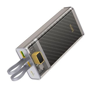 Pin sạc dự phòng Hoco J104A trong suốt chính hãng 20000mah cho iphone samsung