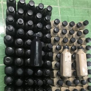 Nước mát đóng chai và bánh tráng phơi sương
