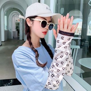 GĂNG TAY CHỐNG NẮNG BẰNG LỤA LẠNH LD023