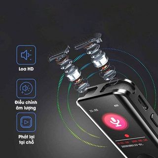 MÁY GHI ÂM HP XXJ1 CHÍNH HÃNG KỸ THUẬT SỐ MINI TÍCH HỢP MÀN HÌNH LCD