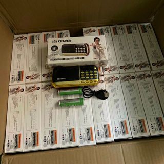 LOA ĐÀI CRAVEN CR836S NGHE NHẠC- USB -THẺ NHỚ -FM