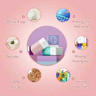 Giấy ăn rút Topgia 3 màu thùng 16 gói