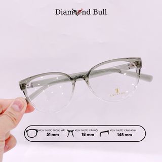Mắt  Kính Thời Trang Nam Nữ Diamond Bull Store Gọng Kính Nhựa TR90 N- 03 giá sỉ - giá bán buôn