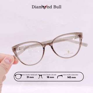 Mắt  Kính Thời Trang Nam Nữ Diamond Bull Store Gọng Kính Nhựa TR90 N- 03 giá sỉ - giá bán buôn