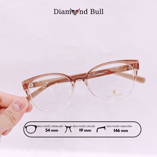 Mắt  Kính Thời Trang Nam Nữ Diamond Bull Store Gọng Kính Nhựa TR90 N- 03 giá sỉ - giá bán buôn