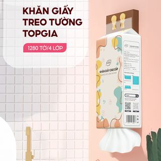 Giấy rút đáy đa sắc nhà Top Gia Thùng 6 gói