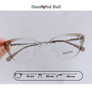 Mắt Kính Mắt Mèo Nam Nữ Diamond Bull Store Gọng Kính Nhựa Acetace N- 00285 giá sỉ - giá bán buôn