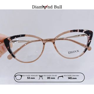 Mắt Kính Mắt Mèo Nam Nữ Diamond Bull Store Gọng Kính Nhựa Acetace N- 00285 giá sỉ - giá bán buôn