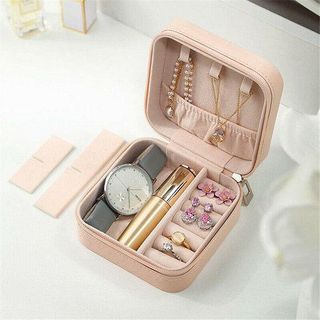 HỘP ĐỰNG TRANG SỨC MINI NHIỀU NGĂN TIỆN LỢI CHO NỮ LD009