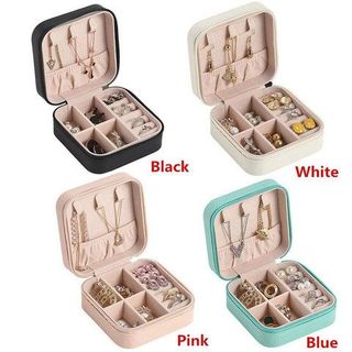 HỘP ĐỰNG TRANG SỨC MINI NHIỀU NGĂN TIỆN LỢI CHO NỮ LD009