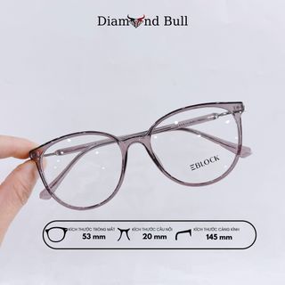 Mắt Kính Thời Trang Nam Nữ Diamond Bull Store Gọng Kính Nhựa Acetace N- 00214 giá sỉ - giá bán buôn